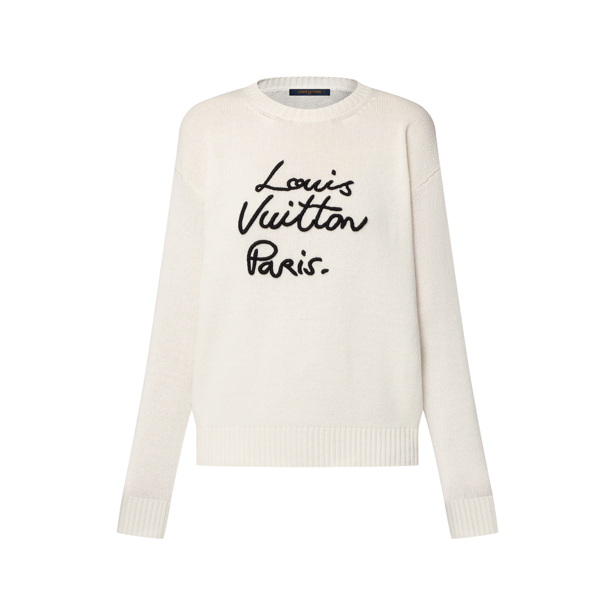 Cursive Signature Pullover - Ready-to-Wear | LOUIS VUITTON